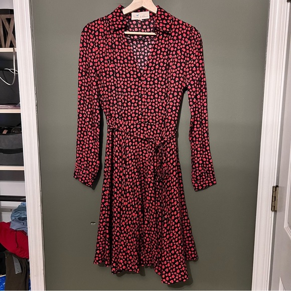 Tatiana & Natouchi Apple Print A-Line Circle Midi Dress XS - Picture 8 of 16